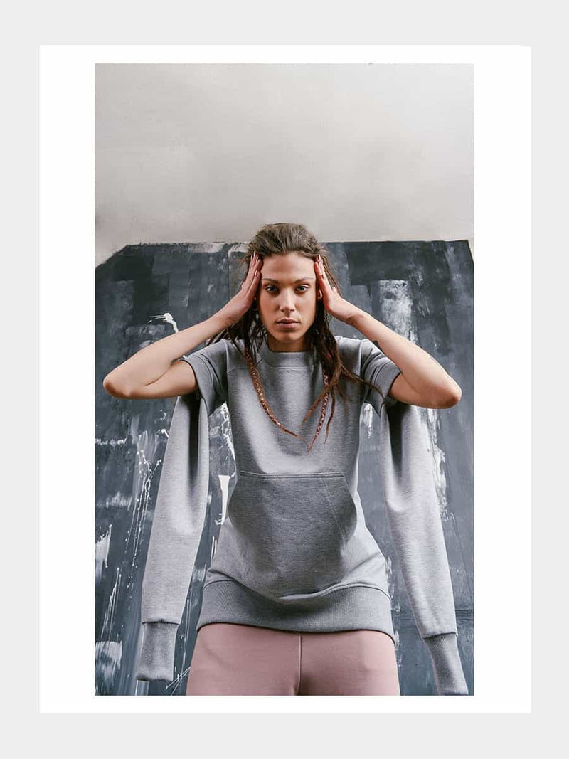 Sweatshirt-Modell Multi Way Kangaroo
