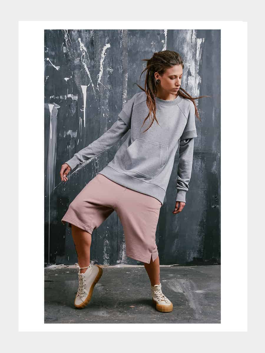 Sweatshirt Kurz-Langarm - Multi Way