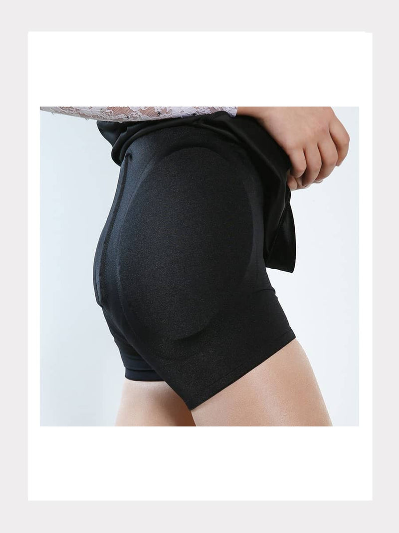 Fallschutz - Eiskunstlauf Rock mit Schutzpolstershorts