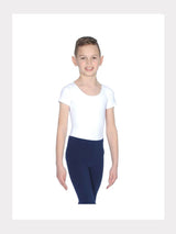 Knaben Kurzarm Trikot Weiss