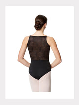 Blumen Mesh Camisole Leotard Paisley