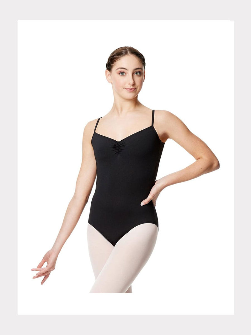 Blumen Mesh Camisole Leotard Paisley