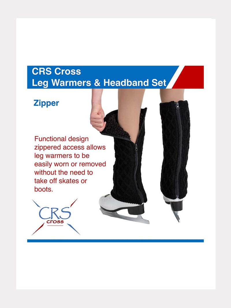 CRS Cross Beinstulpen & Stirnband - Set