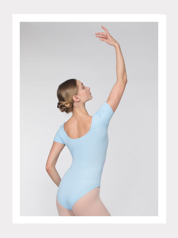 Kurzarm Ballett Tanz Trikot