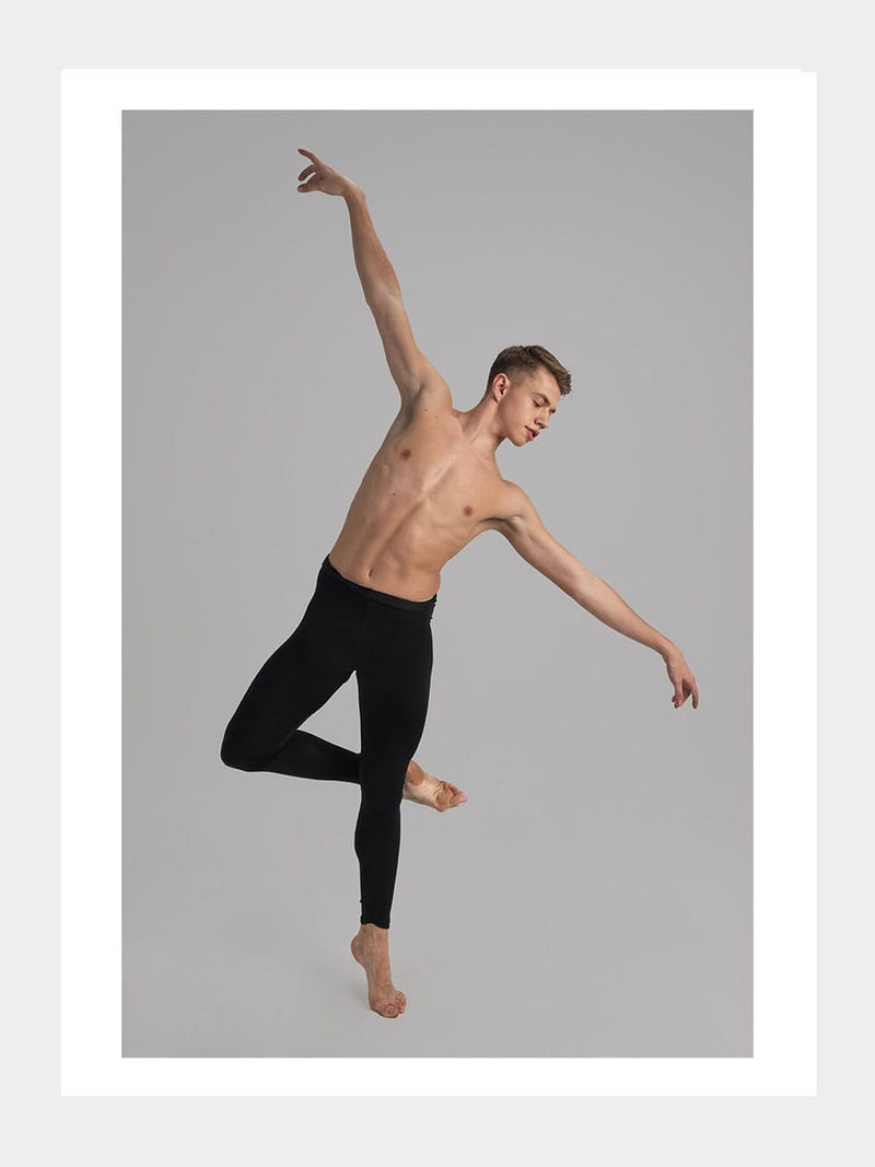 Knaben Mikrofaser Tanz Leggings