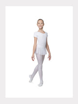 Kurzarm Ballett Trikot mit Rock
