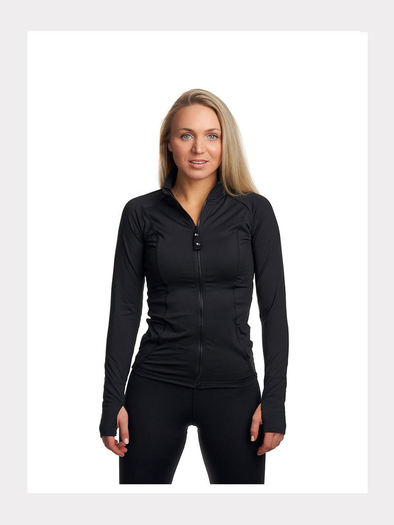 Eiskunstlauf Jacke CLASSIC  Schwarz