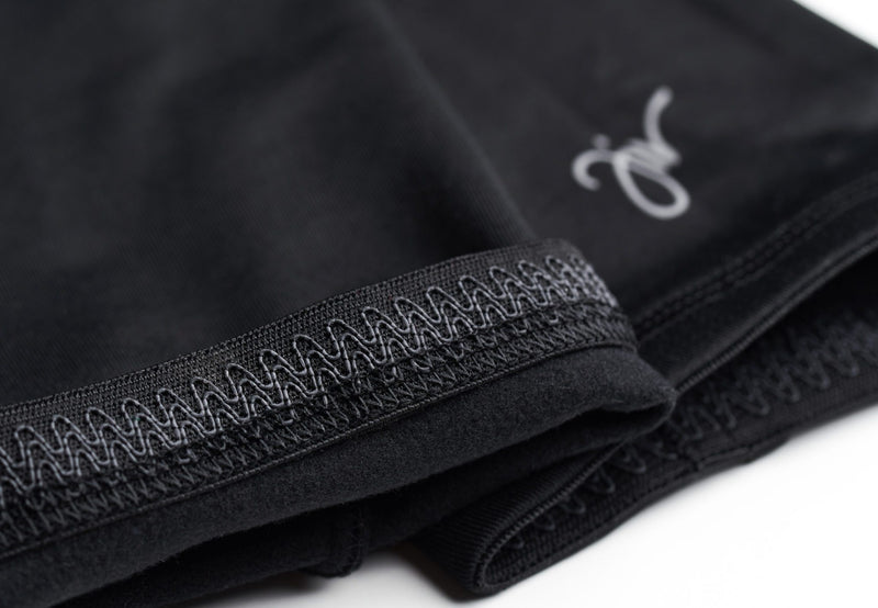 Eiskunstlauf Leggings Diamante Schwarz mit Kristallen