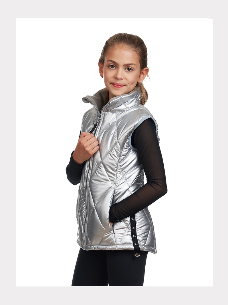 JIV Arktis Weste FROST silber