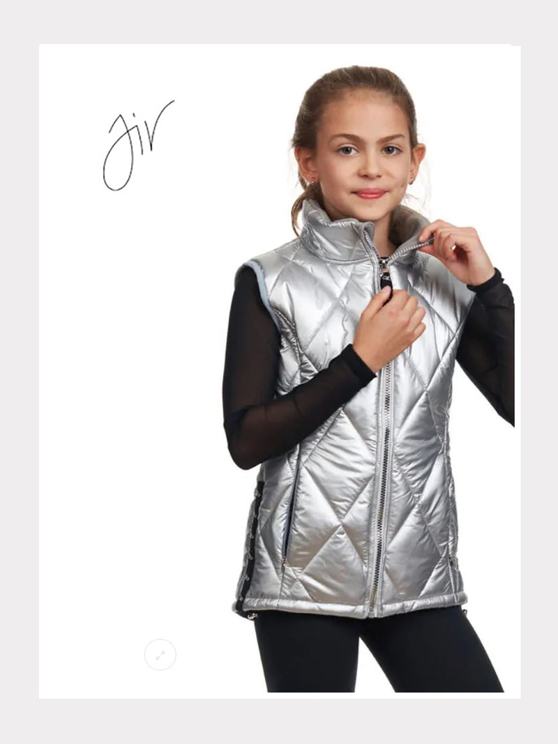 JIV Arktis Weste FROST silber