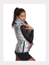 JIV Arktis Weste FROST silber