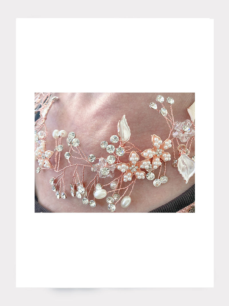 Klassischer Ballett-Pink Haarschmuck