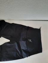 Eiskunstlauf Leggings Diamante Schwarz mit Kristallen
