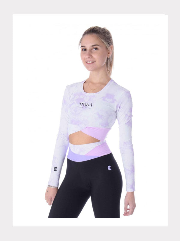 Langarm Crop Top ADELAIDE