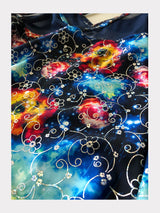 Mondor Gymnastic Leotard Astral Flower dark blue kids