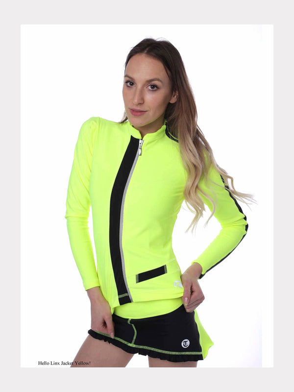 Eislauf Jacke Neon Gelb Thuono