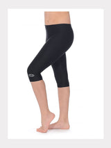 Gymnastik 3/4 Leggings schwarz