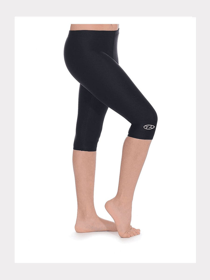 Gymnastik 3/4 Leggings schwarz