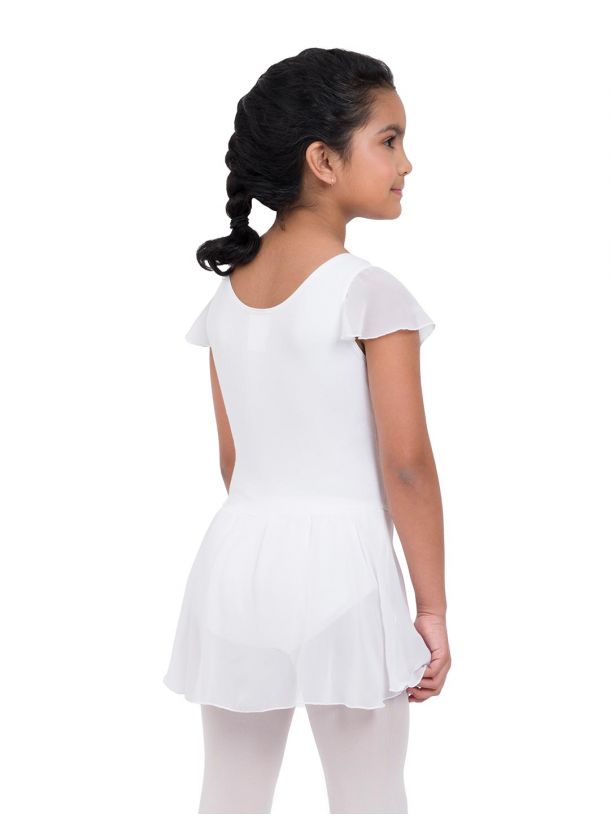 Capezio Flutter Sleeve Dress Pink