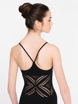 Ballett Tanz Trikot mit Netzdesign