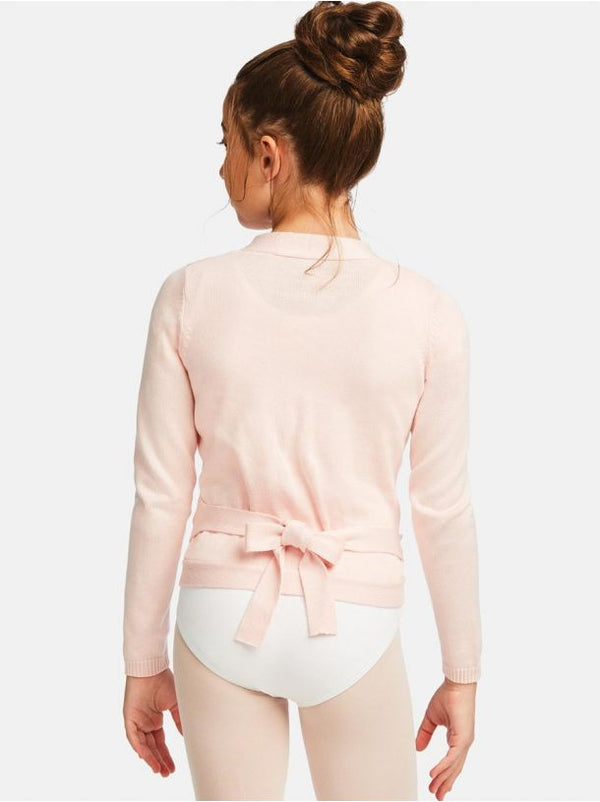 Wickeljacke Ballett Rosa Capezio für Kinder