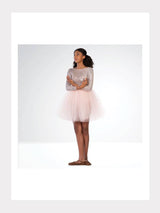 Tutu Ballettkleid mit Pailletten - 5-Lagen