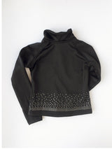 Eiskunstlauf Jacke DIAMOND Schwarz mit Kristallen