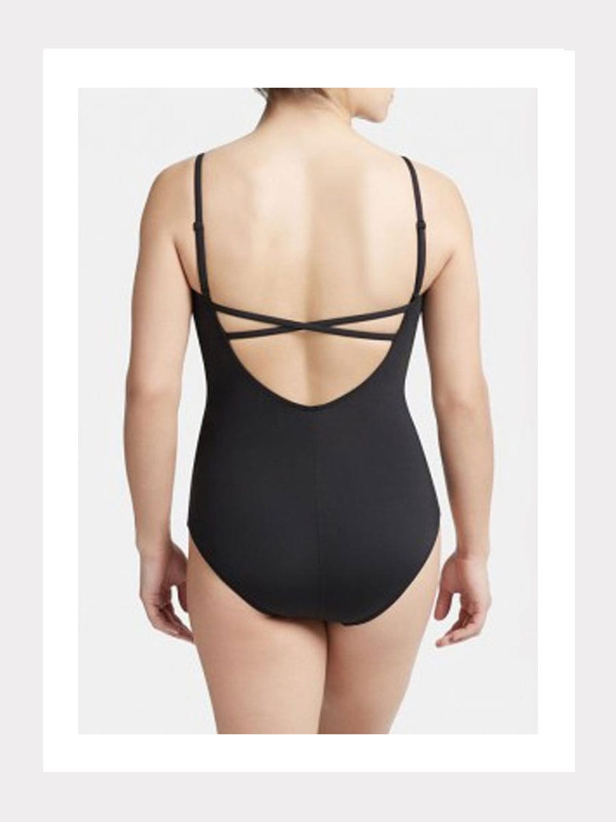 Tanz Träger Trikot Skylight Breeze Schwarz